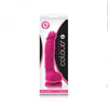 Colours Dual Density 5 Dong w/Balls & Suction Cup - Pink