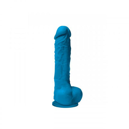 Colours Pleasures 5 Dildo w/Suction Cup - Blue