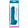 Colours Pleasures 5 Dildo w/Suction Cup - Blue