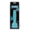 Firefly 5 Silicone Glowing Dildo - Blue