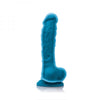 Colours Dual Density 8 Dildo - Blue