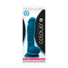 Colours Dual Density 8 Dildo - Blue