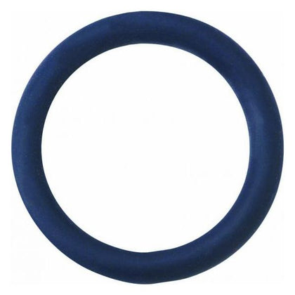 Spartacus 1.25 Rubber Cock Ring -  Blue