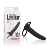 Silicone Love Ride Dual Penetrator Black