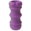 Mood Ultraskyn Thick Ribbed Stroker - Purple