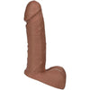 Vac-U-Lock 8-Inch Realistic Cock - Brown