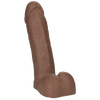 Vac-U-Lock 8-Inch Realistic Cock - Brown