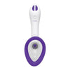 Bloom Intimate Body Automatic Vibrating Rechargeable Pump - Purple/White