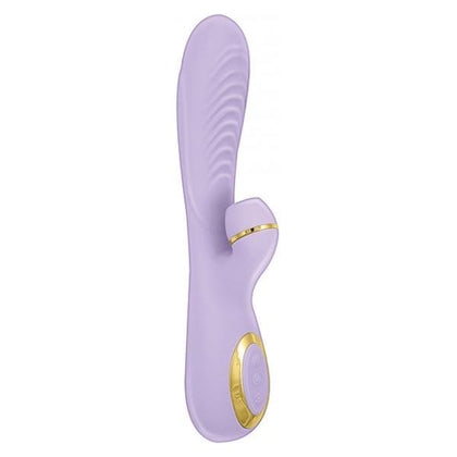 VIBES OF NEW YORK RIBBED SUCTION MASSAGER LAVENDER