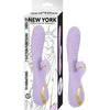 VIBES OF NEW YORK RIBBED SUCTION MASSAGER LAVENDER