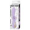 VIBES OF NEW YORK RIBBED SUCTION MASSAGER LAVENDER