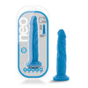 Blush Neo Dual Density 7.5 Cock - Neon Blue