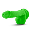 Blush Neo Dual Density 6 Cock - Neon Green