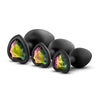 Luxe Bling Plugs Train Kit Blk/rainbow