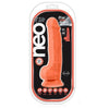 Blush Neo Elite 7.5 Silicone Dual Density Cock w/Balls - Neon Orange