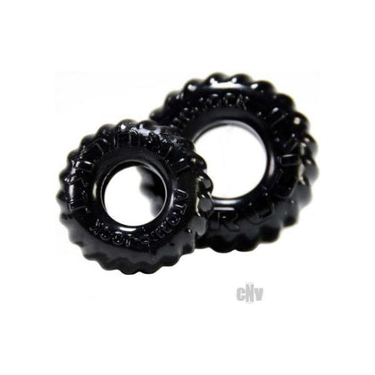 Oxballs TruckT Cock & Ball Ring - Black Pack of 2