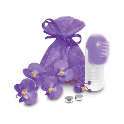 Fuzu Fingertip Massager - Neon Purple