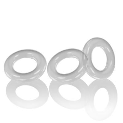 Oxballs Willy Rings - Clear Pack of 3