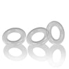 Oxballs Willy Rings - Clear Pack of 3