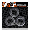 Oxballs Willy Rings - Clear Pack of 3