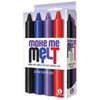 The 9's Make Me Melt Sensual Warm Drip Candles - Passion Tones Pack of 4