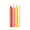 The 9 Warm Drip Candles Pastel 4pk