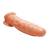 Realistic Flesh Penis Enhancer and Ball Stretcher