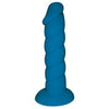 Rock Candy Suga Daddy 5.5 Silicone Dildo - Blue