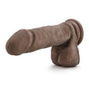 Au Naturel 8 Sensa Feel Dildo - Chocolate