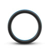 Blush Performance Silicone Go Pro Cock Ring - Black/Blue