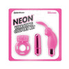 Neon Luv Touch Vibrating Couples Kit - Pink