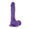 Blush Au Naturel Bold Thrill 8.5 Dildo - Purple