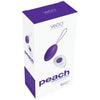 VeDO Peach Rechargeable Egg Vibe - Into You Indigo