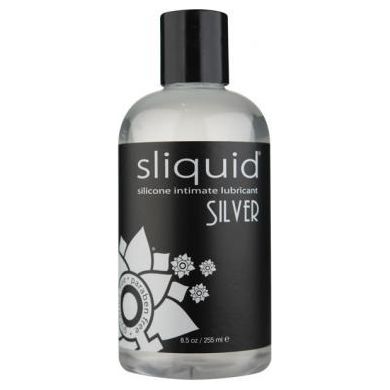 Sliquid Naturals Silver Silicone Intimate Lubricant 8.5oz