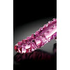 Icicles No 24 Glass Dong 6 Inches - Pink