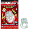 Crystal Pulsating Erection Keeper Clear Ring