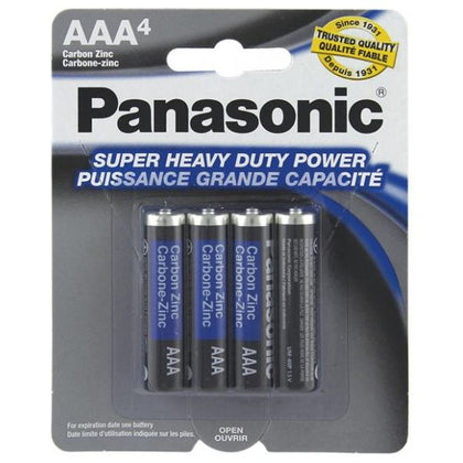 Panasonic AAA Batteries 4 Pack