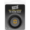 Rock Solid Silicone Black C Ring, Large (2in) In A Clamshell