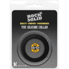 Rock Solid Silicone Black C Ring, Medium (1 7/8in) In A Clamshell