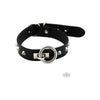 Rouge O-ring Studded Collar (thinner) Black