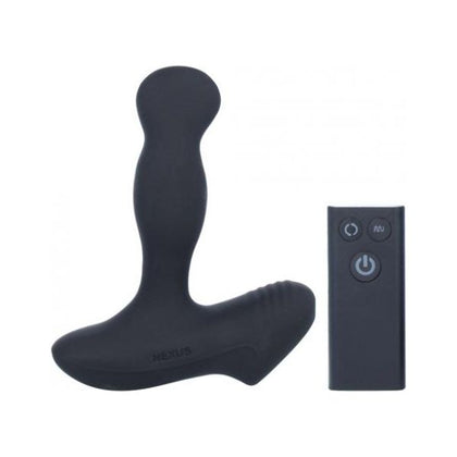 Nexus Revo Slim Remote Control Rotating Prostate Massager - Black