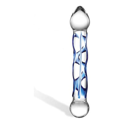 Glas 6.5in Full Tip Textured Glas Dildo