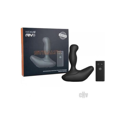 Nexus Revo Stealth Remote Control Rotating Prostate Massager - Black