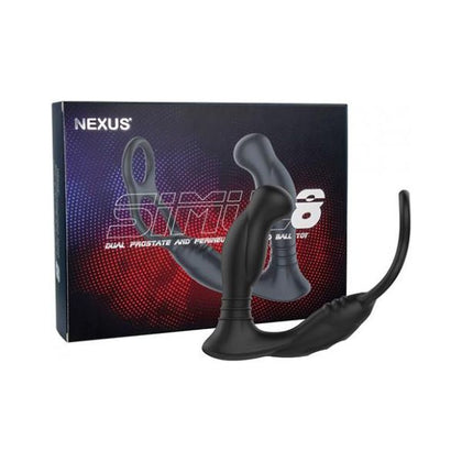 Nexus Simul8 Vibrating Dual Motor Anal, Cock And Ball Toy