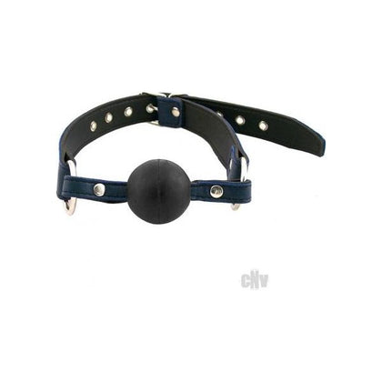 Ball Gag - BLUE with BLACK rubber Ball