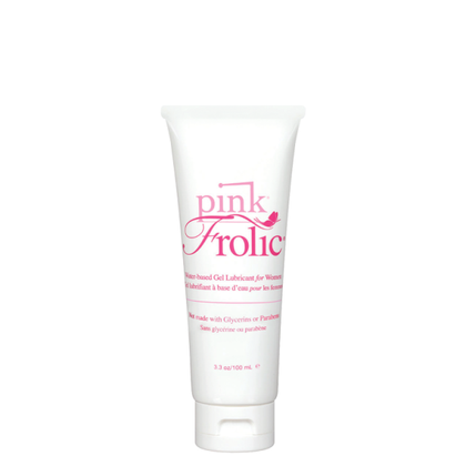 Pink Frolic Water Based Gel Lubricant for Women 3.3oz Tube