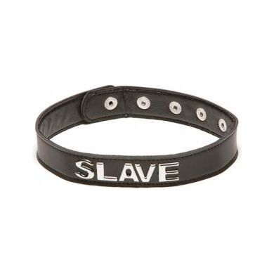 Talk Dirty To Me Collar - Slave