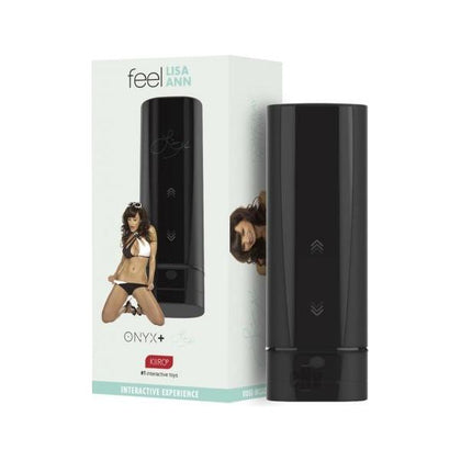 Kiiroo Onyx+ Interactive Masturbator Lisa Ann Experience