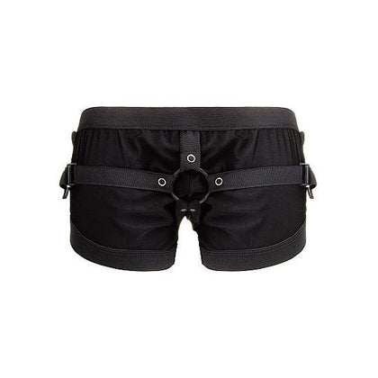 Realrock Boxer with Harness Black O/S