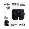 Realrock Boxer with Harness Black O/S